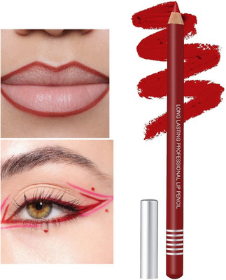 SEUNG Eye & Lip Liner Definer Pencil – Highly Pigmented One Swipe Smooth Application(Red)