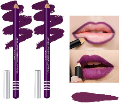 BLUEMERMAID Intense one-stroke application, waterproof Lip Liner(PURPLE)