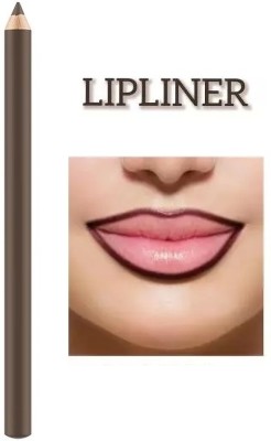 Luster Shine Matte Lip Liner One Swipe Smooth Application(Brown)