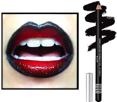 SEUNG Perfect Eye & Lip Liner Professional Waterproof Smudge Proof Pencil(black)