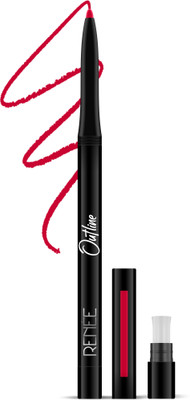 Renee Outline Lip Liner With Built-in Sharpener 08 Isabelle, Smudge Proof Matte Finish(08 Isabelle)