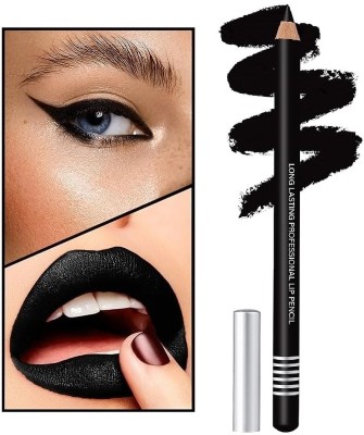 BLUEMERMAID LONG LASTING BLACK LIP LINER & EYE LINER MATTE WATERPROOF FORMULA(BLACK)