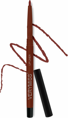 VERYMISS Lip Liner I One Swipe Smooth Application I Long Lasting I 01 Shade(Brown)