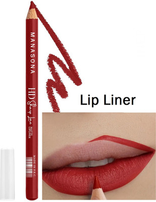 manasona Red Lip Liner Transfer-proof Long Lasting Highly Pigmented Lip Liner(PINK ROOTS)