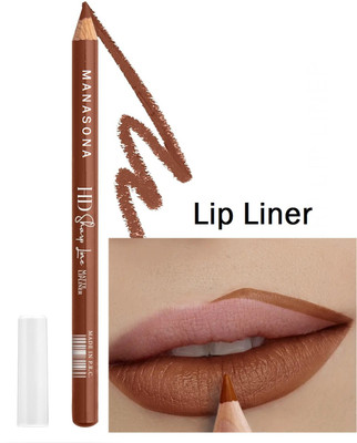 manasona Light Brown Lip Liner Transfer-proof Long Lasting Highly Pigmented Lip Liner(MUDDY BRICK)