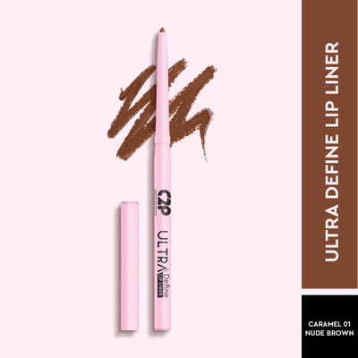 C2P Pro Ultra Define Matte Finish, Waterproof & Long-Lasting Lip Liner(Caramel 01)