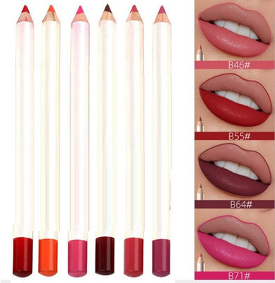 YAWI True Lips Liner Pencil Velvet Matte Finish for women(MULTI COLOR)