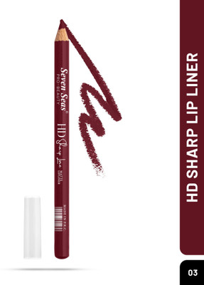 Seven Seas HD Sharp Line Lip Liner Transfer-proof Long Lasting Highly Pigmented Lip Liner(Red Tease)