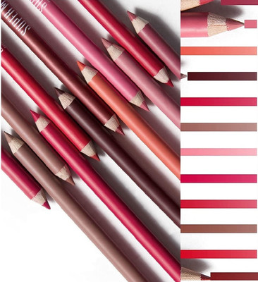 USBK Highly Pigmented Waterproof & Smudgeproof Bold & Matte Lip Liner(multicolor)