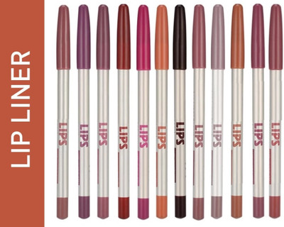 JANOST Lip Liner Matte Pencil Set of 1(MULTICOLORED)
