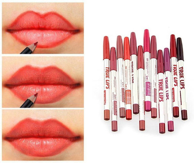 MYEONG Professional ultra soft upper lip matte finish long lasting lip liner(multi-color)