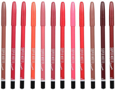 Wonholli Long-lasting Matte Finish Non-drying Lip Liner(Multicolor)