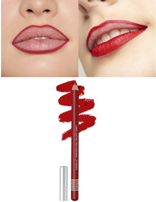 SILDUST CREAMY RED COLOR MATTE LIP & EYE LINER PENCIL(RED)
