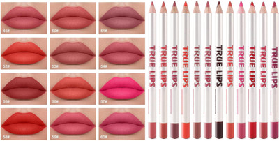Amaryllis 3D Long-Lasting Fade Resistant Lip Pencil Makeup(Multicolour)