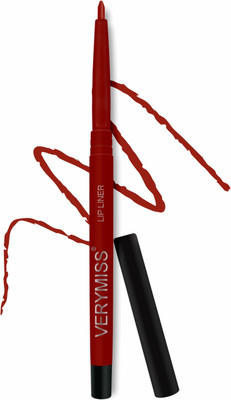 VERYMISS Lip Liner I One Swipe Smooth Application I Long Lasting I 04 Shade(Red)