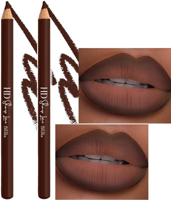luzimaisa SOFT TOUCH PROFESSIONAL BROWN LIP LINER 2 PC(Dark Brown)