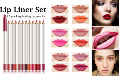 Amaryllis Natural Lip Liner Pencil(Multicolor)