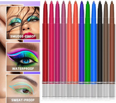 JANOST HD Lip Liner Waterproof Smooth Matte and Longlasting(MULTI COLORED)