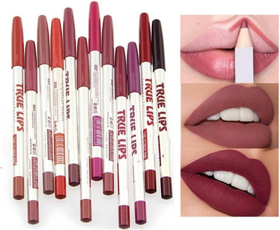 YAWI Best Makeup Fever Matte Creamy Lipliner Pencil multicolored(MULTI COLOR)