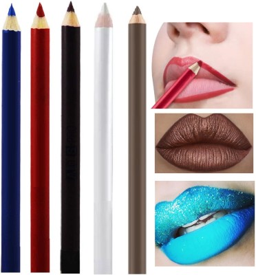 Wonholli Bold & Creamy Lip Liner Pencil Set(MULTICOLOR)