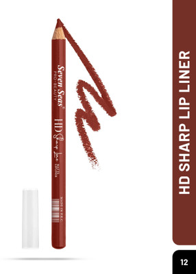Seven Seas HD Sharp Line Lip Liner Transfer-proof Long Lasting Highly Pigmented Lip Liner(Coral Maroon)