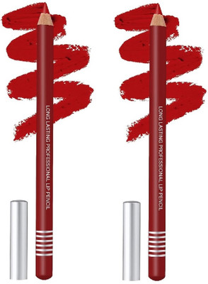 BLUEMERMAID RED MATTE LIP & EYE LINER PENCIL(RED)