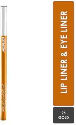 DMELLO Ultimate Pro Eyeliner Pencil (Gold) 1.6 g(Gold)