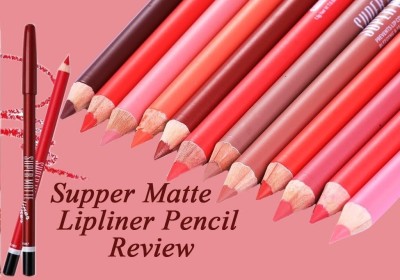 SEUNG Smudge Proof Super Matte Lip Liner Pencil For Women(MULTICOIOR)