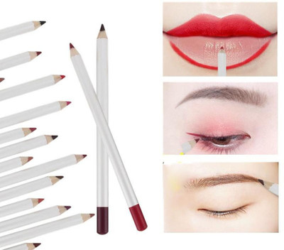 Amaryllis 3D Lip Liner Pencil Matte Lip Liner Moisturizing Waterproof(Multicolor)