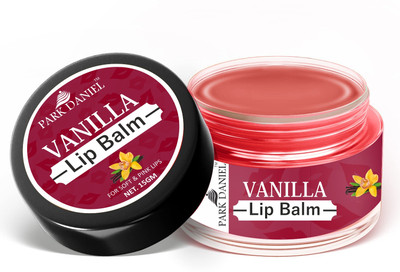 PARK DANIEL Vanilla Lip Balm -Lightening Balm For Dry & Pigmented Lips Pack of 1 Unit of 15g(15 g, Assorted)