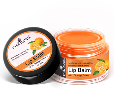PARK DANIEL Orange Extract Lip Balm for Soft and Natural Lips Pack of 1 Unit of 15gms(Assorted)