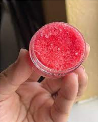 Lui Pui strawberry best lip scrub for soft lips(peach)