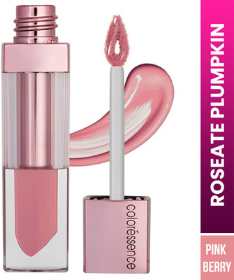 COLORESSENCE Roseate Plumpkin-Tinted Lip Plumping Gloss|Non Sticky & Hydrating|Fuller Lips P2(PINK BERRY)