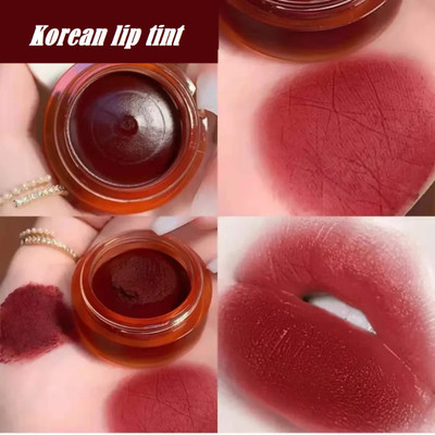 GULGLOW99 Full Coverage Korean Makeup Smudgeproof, Lightweight Matte Finish Lip Stain(MAROON, 8 g)