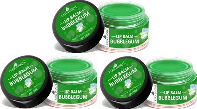 PARK DANIEL Bubblegum Lip Balm for Deep Moisturising, Repair & Protect Pack of 3 Unit of 15g(45 g, Assorted)