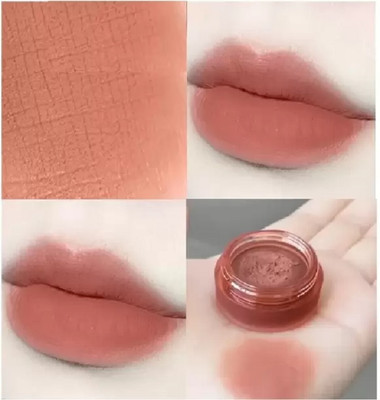Gabbu 3 in 1 Lips Mud Cinnamon Color Cheek Tint Cheeks, & Eyelid Gives Natural look Lip Stain(10 g)