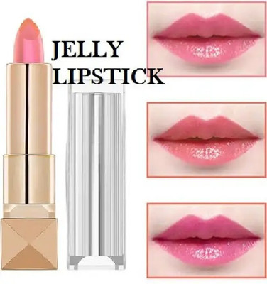 luzimaisa Best Women Makeup Colour Changing Jelly Lipstick(3.6 g, Glossy Pink)