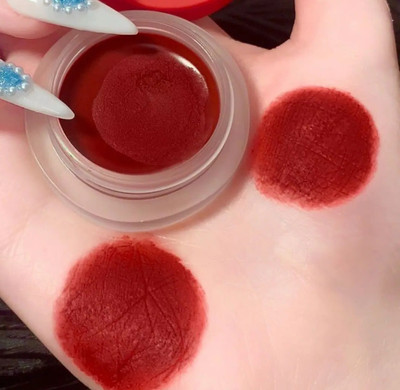 manasona Lip & Cheek Tint Light Creamy Texture, High Payoff, Smooth Matte Finish(10 g, MAROON)