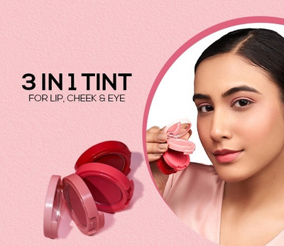 THTC 3-In-1 Lip & Cheek Tint - Pink 3g Lip Stain(3 g)