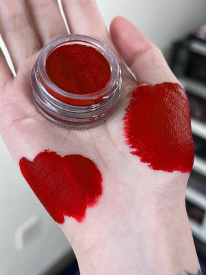 MYEONG Lips And Cheek Red Velvet Lip Mousse Lip & Cheek Tint Red Rose(Pack of: 1, 8 g)