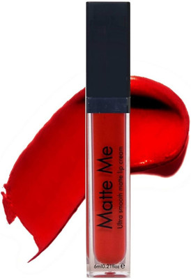Arcanuy MATTE FINISH LIQUID BASE LIP STICK Lip Stain(6 ml)