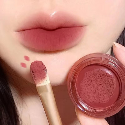 MYEONG Multi Pot Peach 3 in 1 For Lips, Cheeks, & Cheek Tint Matte Finish Tint(Peach)