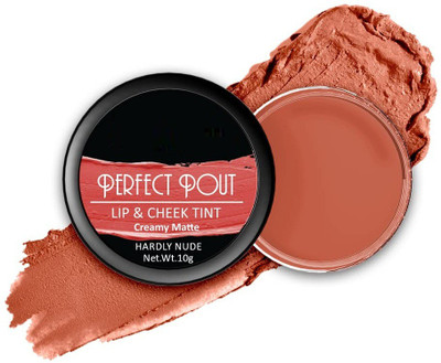 YAWI Creamy matte Lip Tint & Cheek Tint Multi pot Velvet Tint(coral)