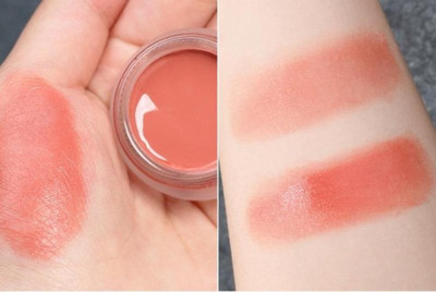MYEONG Multi Pot 3 in 1 Tint Lip And Eye & Cheek Tint, Face Blusher(Brown)
