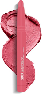 Yuency All Long Lasting Non Transfer Lip Crayon lipstick(rosy pink, 3 g)