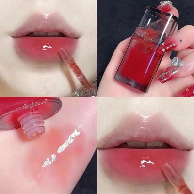 manasona Korean Magic Color Changing Lip Gloss(6 ml, RED)