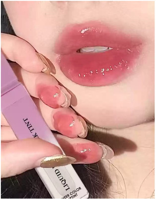 Arcanuy Korean Lip Gloss Natural Lip Tint, Multi-Use Gloss Lip And Cheek Tint Lip Stain(4 ml)