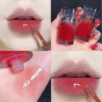 THTC Glossy Tint Lip Stain Pack Of 2 Lip Stain(12 ml)