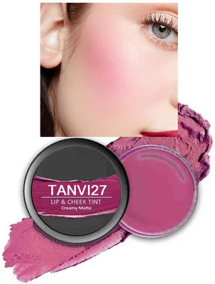 tanvi27 Lip & Cheek Tint Blush For lightweight summer tint Lip Stain(8 g)