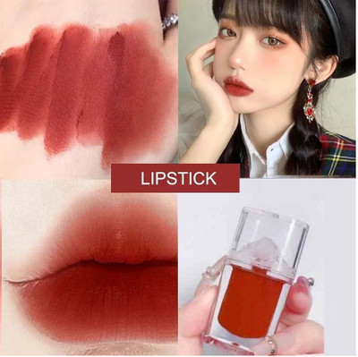 THTC Matte Tint Lip Stain Coral Red Lip Stain(6 ml)